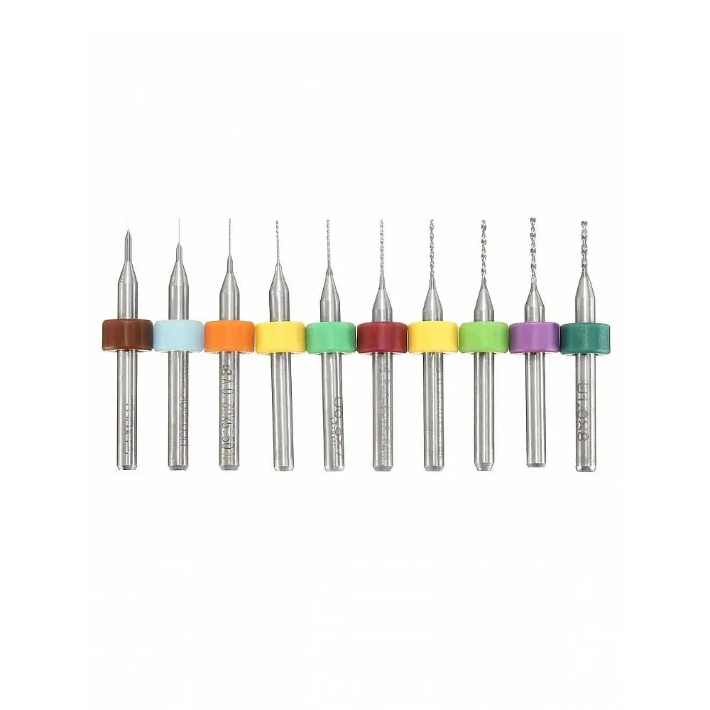 3D Printer Nozzle Cleaning Drill Bit Kit - 0.1-1Mm - (Set Of 10 Pcs) 1
