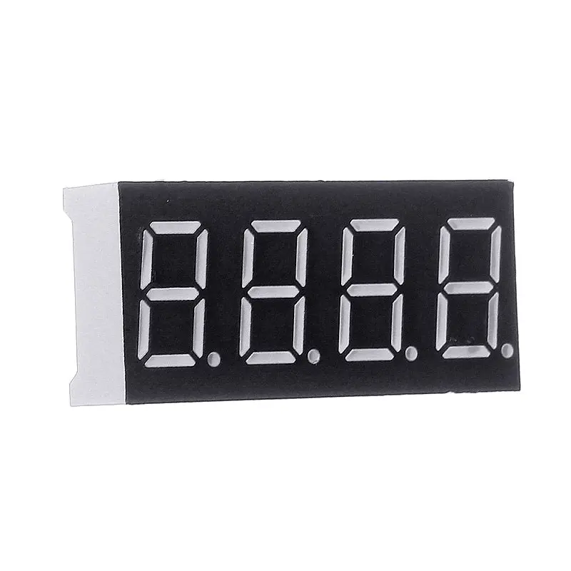 4 Digit 7 Segment Display Ca (Sr410568l) Common Anode (Red) 1