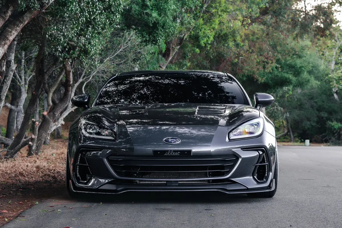 Subaru Brz Carbon Fiber Front Lip 1
