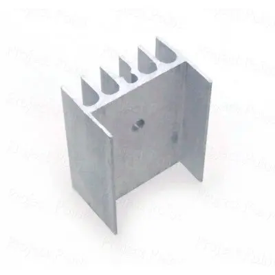 Aluminum Heatsink 7805 Silver 1