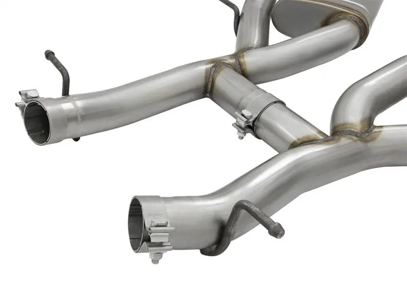 Afe Machforce Xp 3In 304 Ss Axle-Back Exhaust Dual Exhaust (Npp) W/ Black Tips 16-17 Camaro Ss V8 2