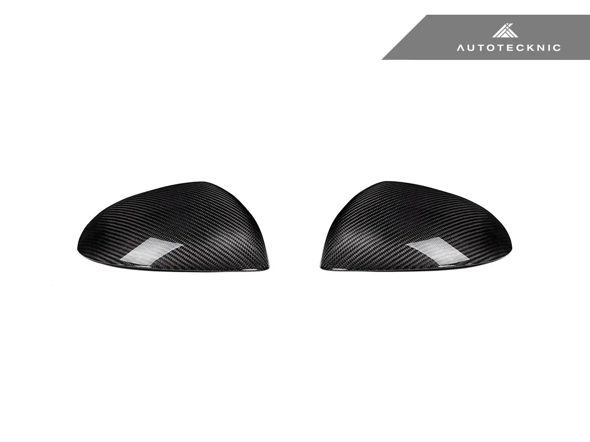 Autotecknic Replacement Dry Carbon Mirror Covers - Mercedes-Benz W206 C-Class 1