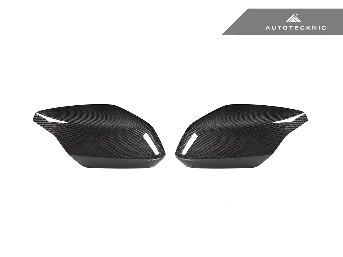 Autotecknic Replacement Dry Carbon Mirror Covers - Chevrolet C8 Corvette 1