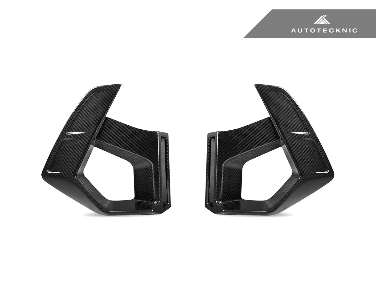 Autotecknic Dry Carbon Front Bumper Air Vent Set - F97 X3m Lci | F98 X4m Lci 1