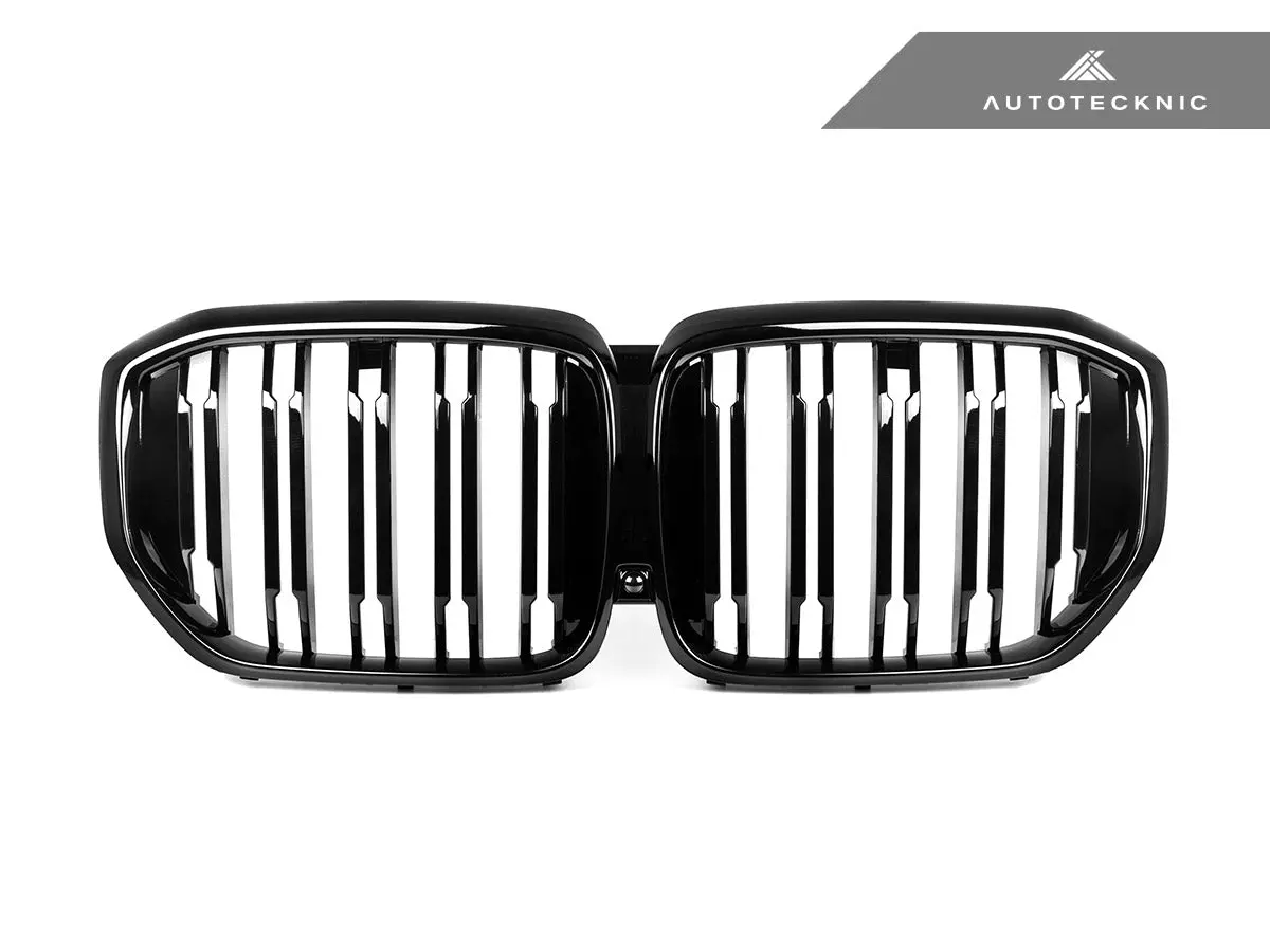 Autotecknic Dual-Slat Gloss Black Front Grille - G05 X5 Lci 1