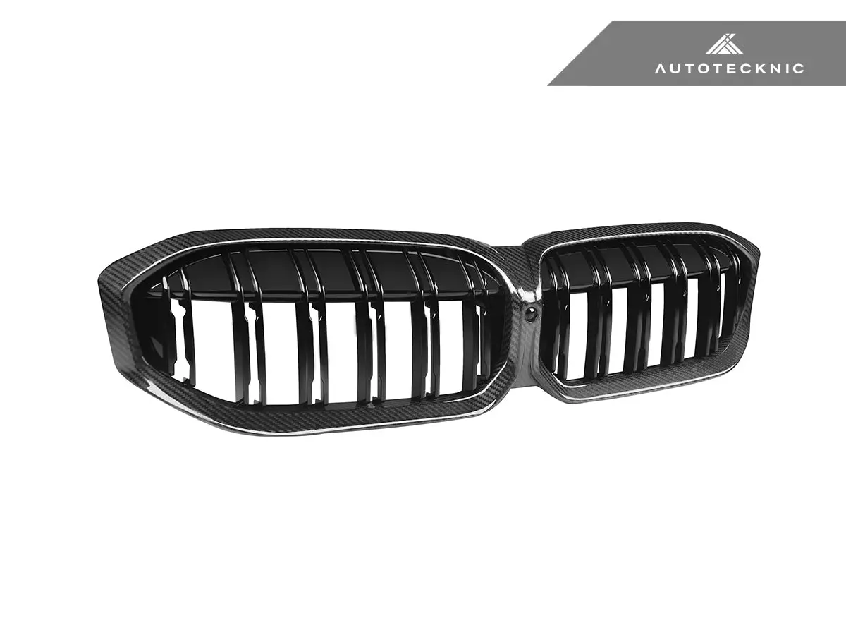 Autotecknic Dry Carbon Fiber Dual-Slat Front Grille - G20 3-Series Lci 2