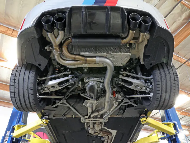 Afe Machforce Xp Exhausts Cat-Back Ss 19-21 Bmw M2 Competition L6-3.0L W/Carbon Fiber Tips 2