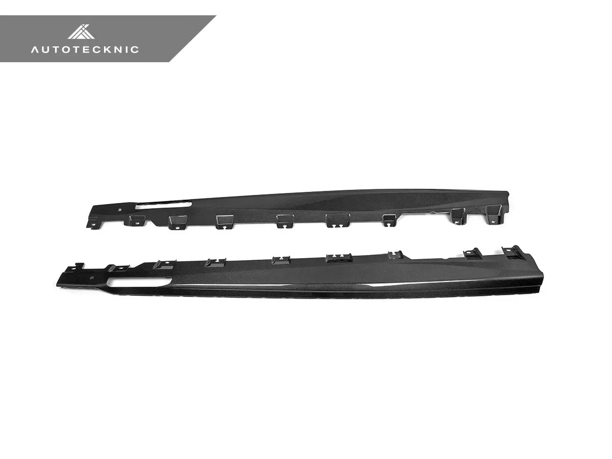 Autotecknic Carbon Fiber Side Skirt Extension Set - F96 X6m | G06 X6 1