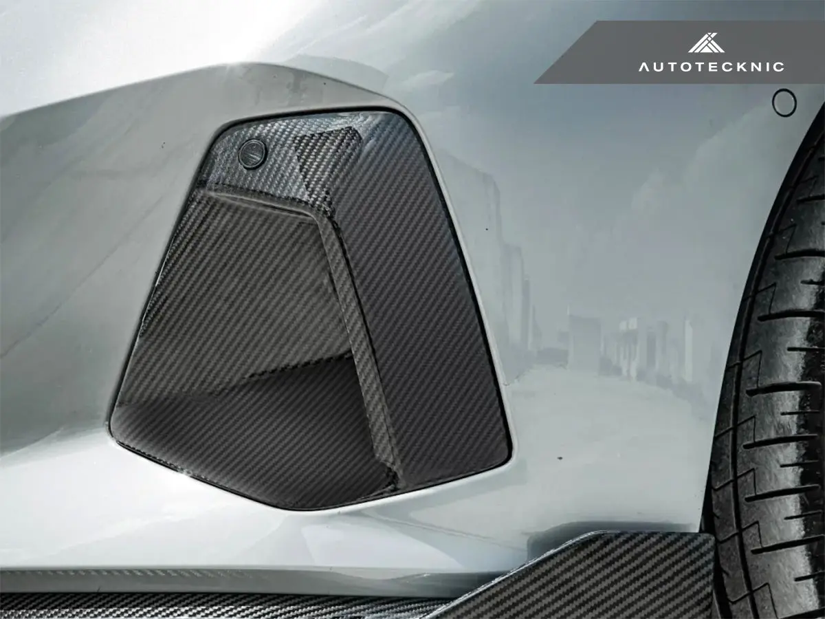 Autotecknic Dry Carbon Front Bumper Trim Set - G60 5-Series 2