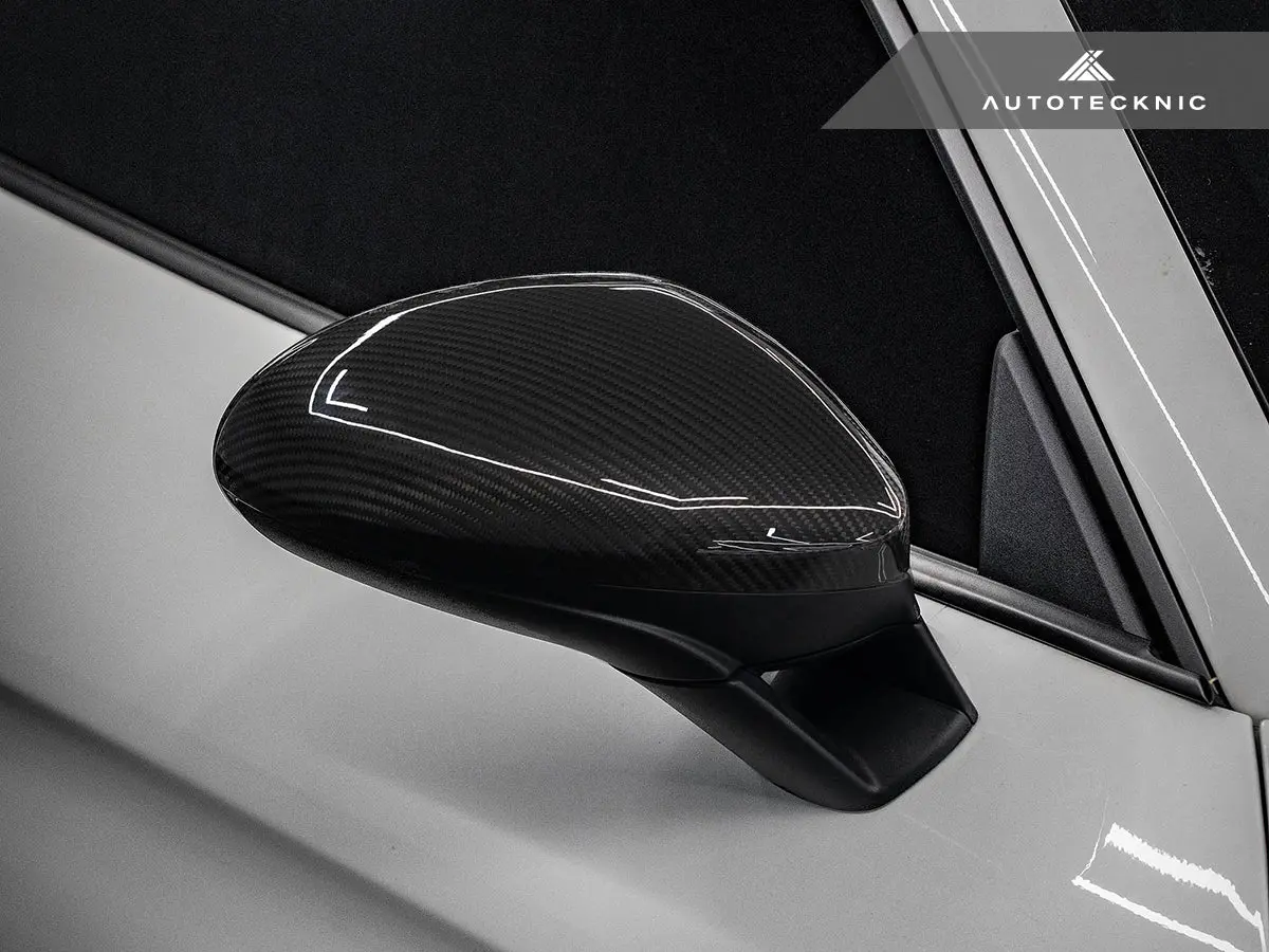 Autotecknic Replacement Carbon Fiber Mirror Covers - Porsche 718 Cayman | Boxster 2