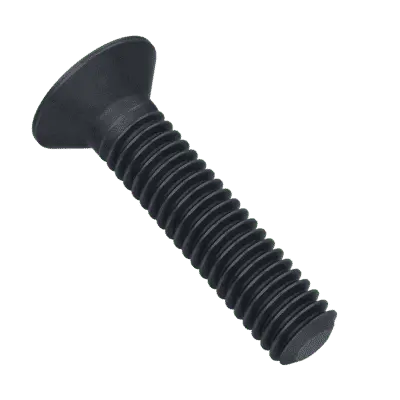 M4x10mm Phillips Head Countersunk Black Oxide Screw (Pack Of 10) 2