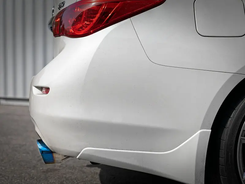 Afe Takeda 2.5In 304 Ss Cat-Back Exhaust System W/ Blue Flame Tips 16-18 Infiniti Q50 V6-3.0L (Tt) 2