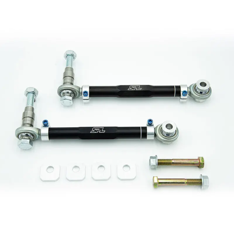 Spl Parts 08-15 Lancer Evolution X Rear Toe Arms With Toe Eccentric Lockouts 1