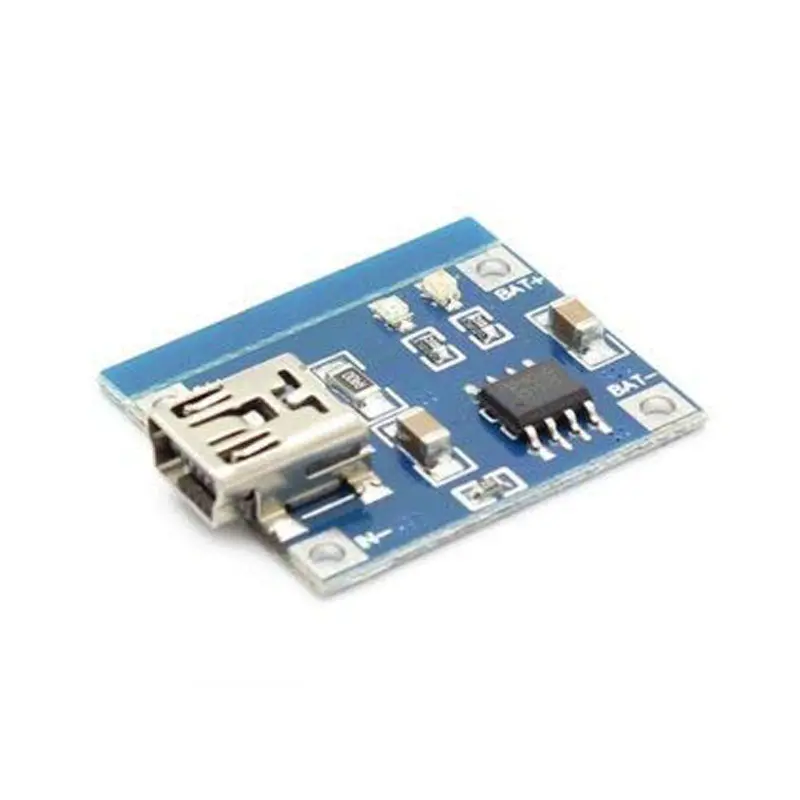 Mini Usb Tp4056 1A Li-Ion Lithium Battery Charging Module (Without Protection) 1