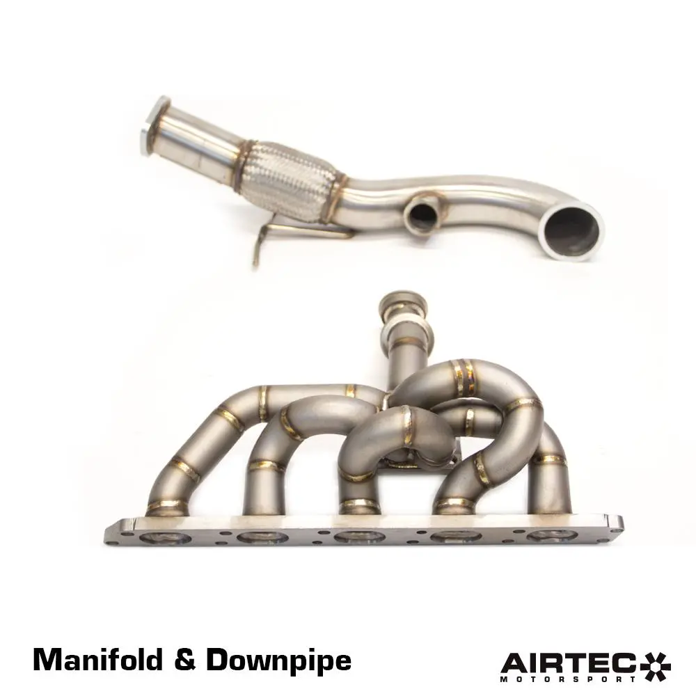Airtec Motorsport Big Turbo Tubular Exhaust Manifold & Downpipe For Mk2 Mk2 Focus St225 & Rs 1