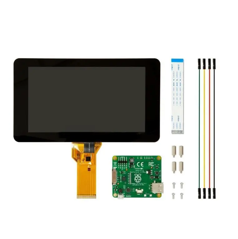 7″ Official Raspberry Pi Display With Capacitive Touchscreen 1