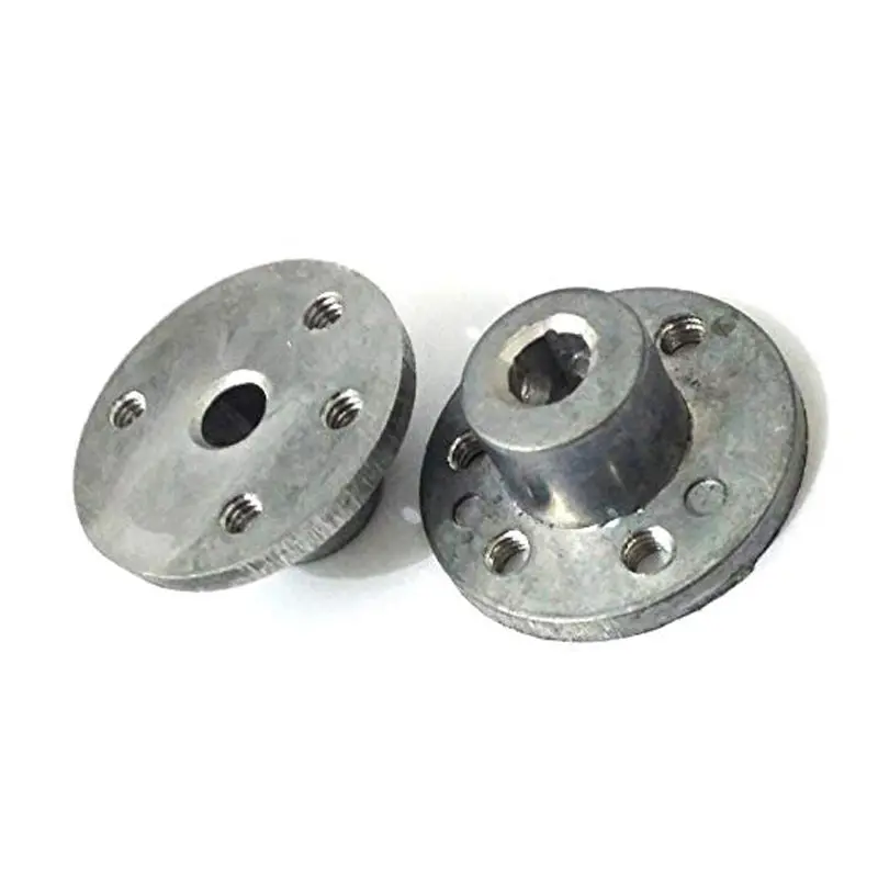 6Mm Coupler, Flanged Coupling For 6Mm Shaft Motor - Shaft Coupling, For Dc Geared Motor 1