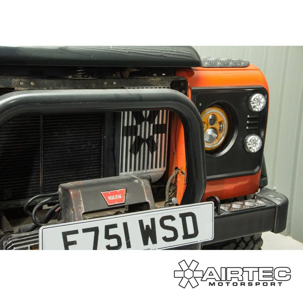 Airtec Motorsport Side Mount Intercooler Upgrade For Land Rover 300Tdi Platform 7