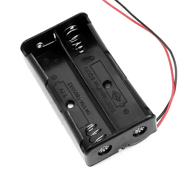 2 X 18650 3.7V Battery Holder Without Cover 1