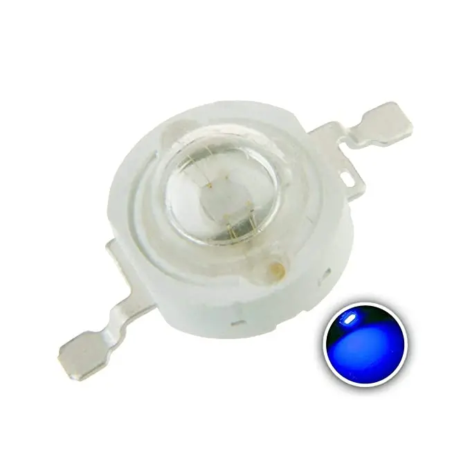 1 Watt Blue Smd Led High Power (1 Pc) Yg-28Mm (Blue) 1