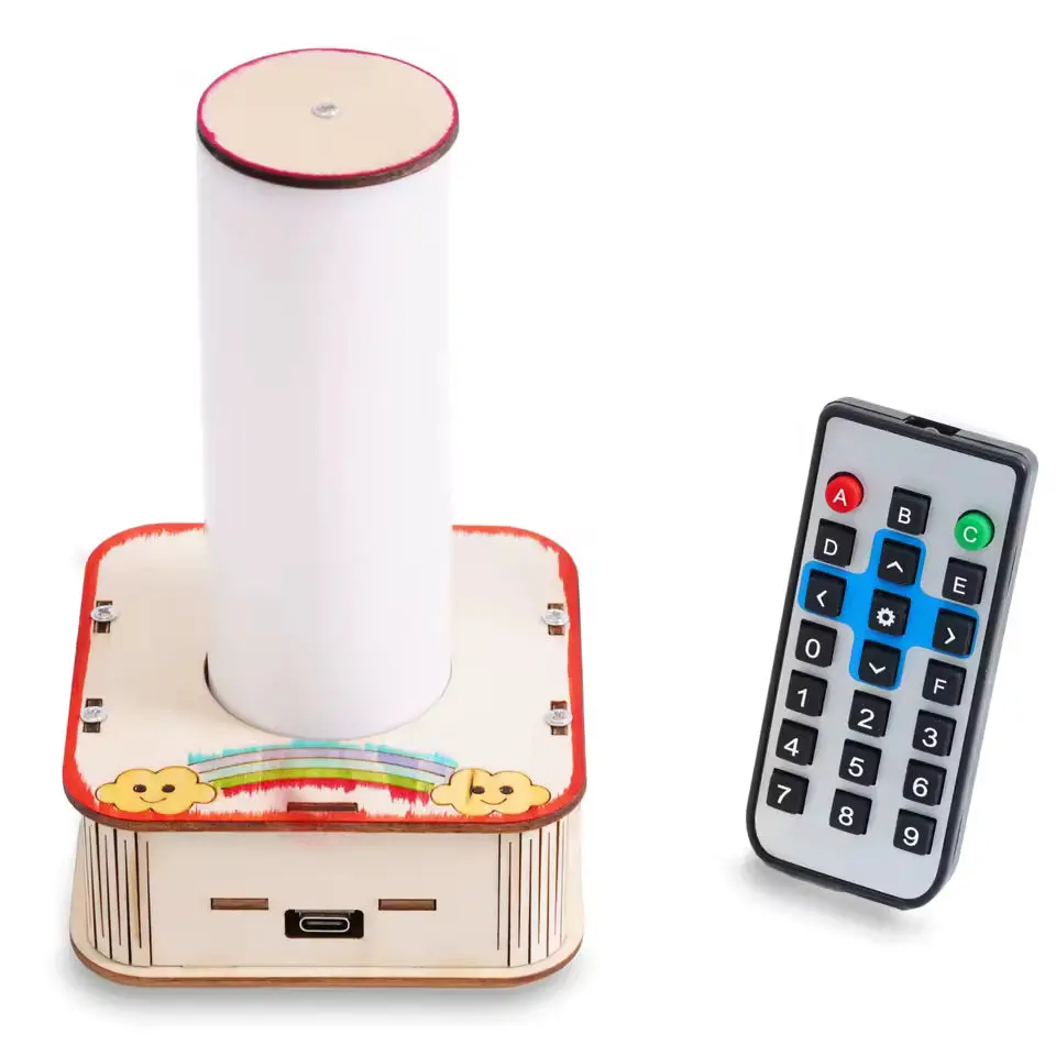 Diy Infrared Remote Control Dazzling Colorful Light Science Toys For Kids (Ha-D09b) 2