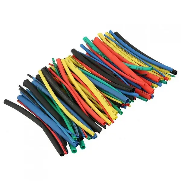 Assorted Colourful Heat Shrink Sleeve 20Cm (1Mm To12mm, 100 Pcs) 1