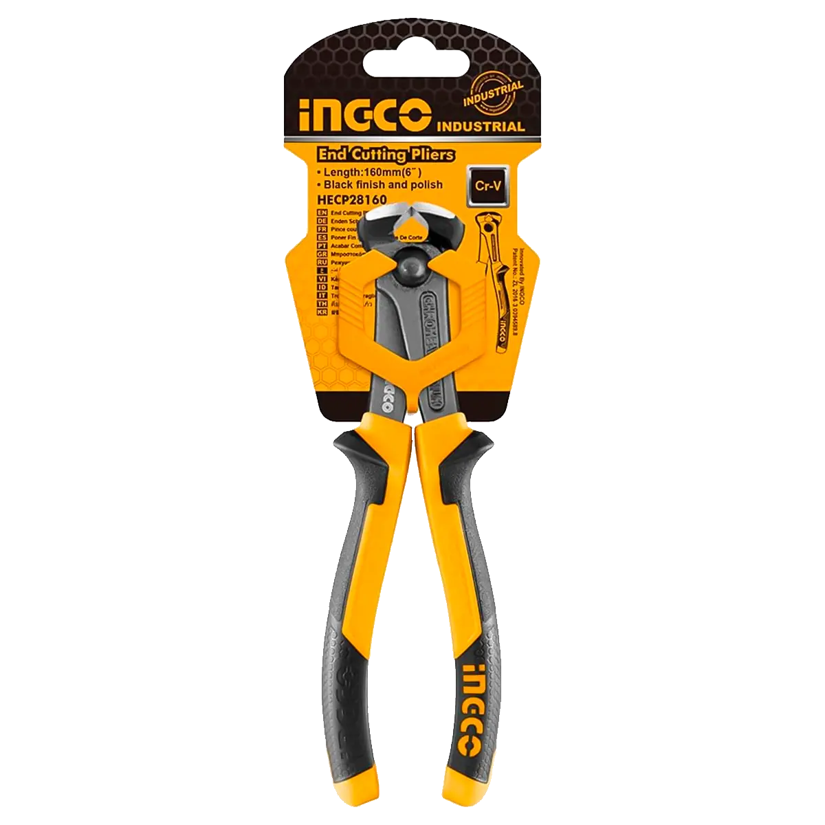 Ingco Hecp28160 End Cutting Pliers 160Mm 6 Inch Cr-V 1