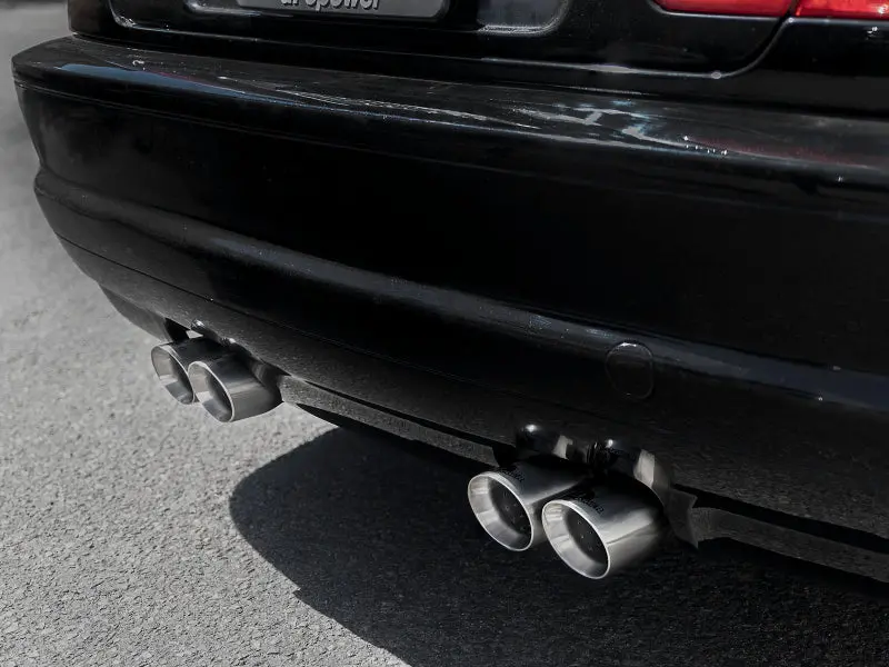 Afe Mach Force-Xp 2.5In 304 Ss Cat-Back Exhaust W/ Polished Tips 01-06 Bmw M3 2