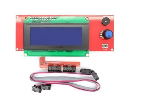 2004 Lcd Display Reprap Discount Smart Controller With Adapter 1