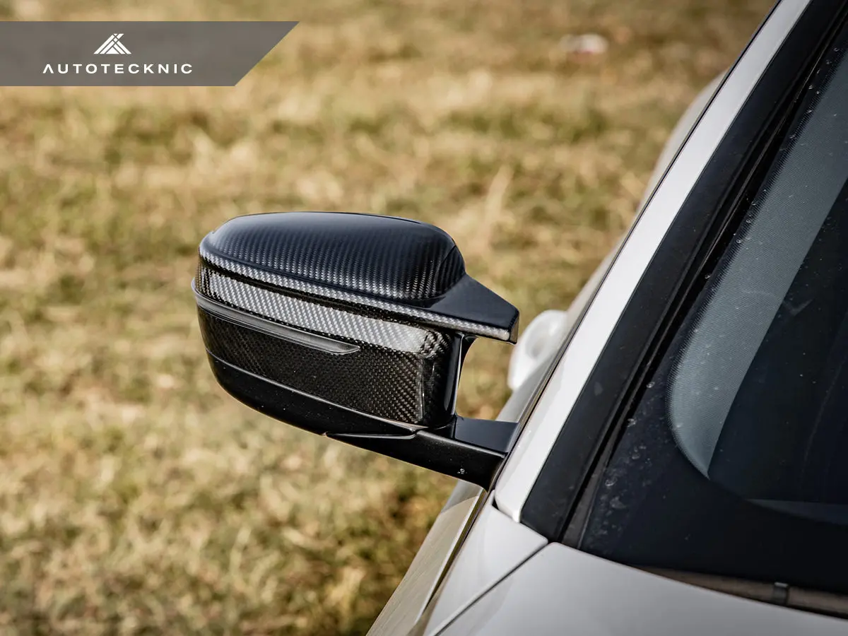 Autotecknic G8x Style M-Inspired Version Ii Dry Carbon Mirror Covers - G42 2-Series 2