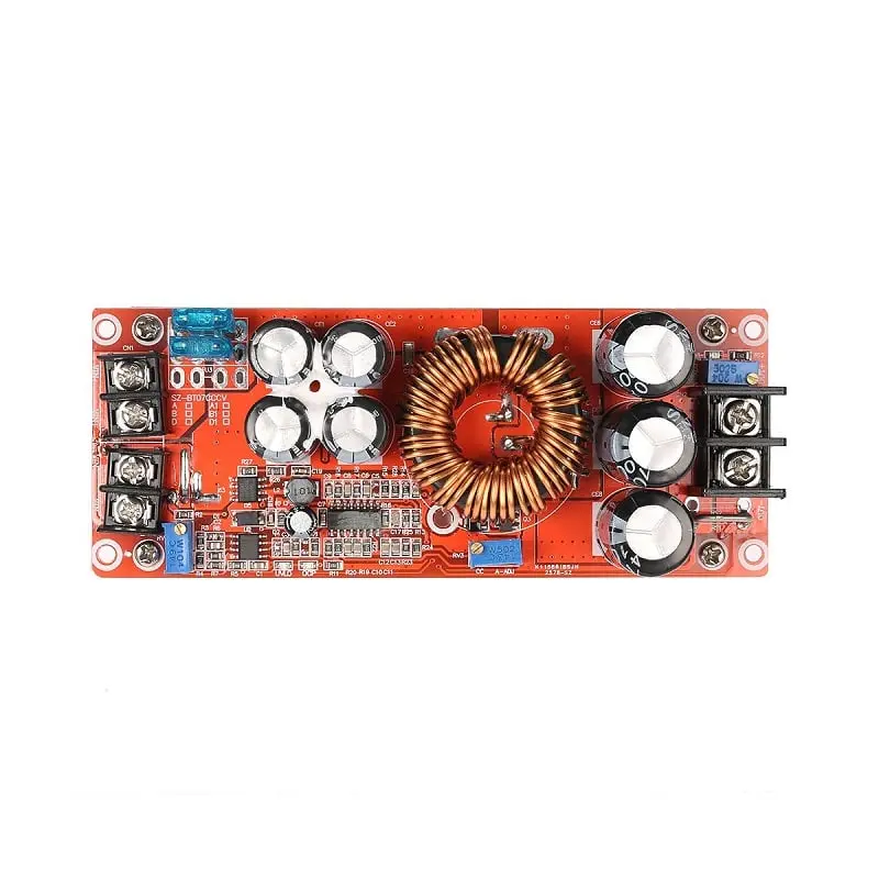 1200W 20A Dc Dc Boost Step Up Converter 8-60V To 12-83V 2