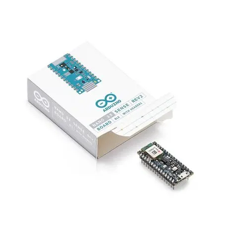 Original Arduino Nano 33 Ble Sense Rev2 With Header (Abx00070) 1