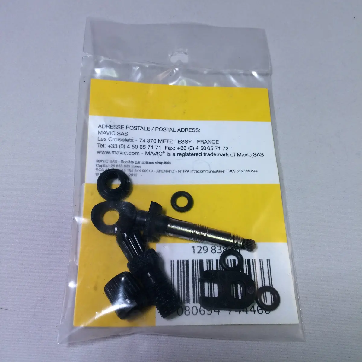 Mavic Ust Tubeless Valve Stem Kit, Round 2012+ 2