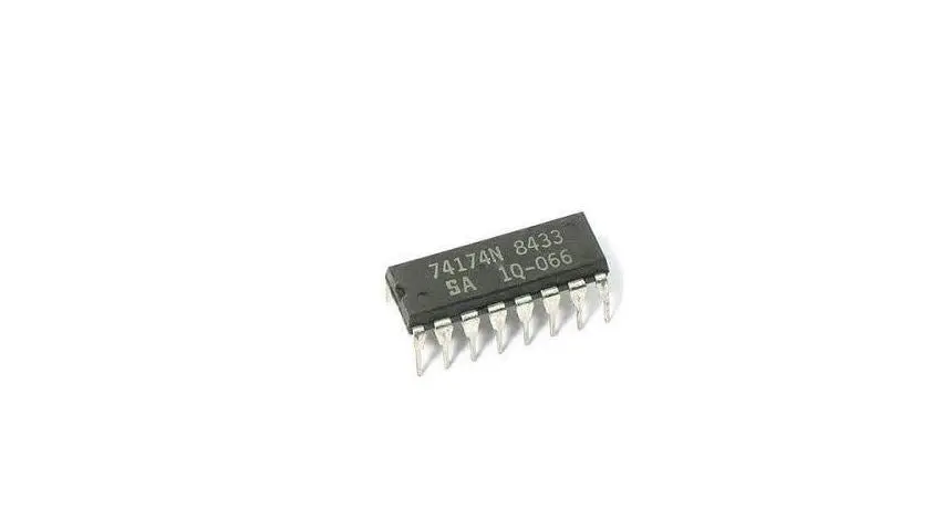 74174 Hex D-Type Flip-Flop With Reset Ic 1