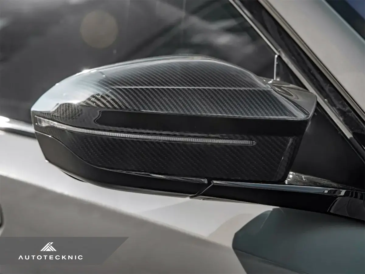 Autotecknic M-Inspired Dry Carbon Mirror Cap Set - G45 X3 2