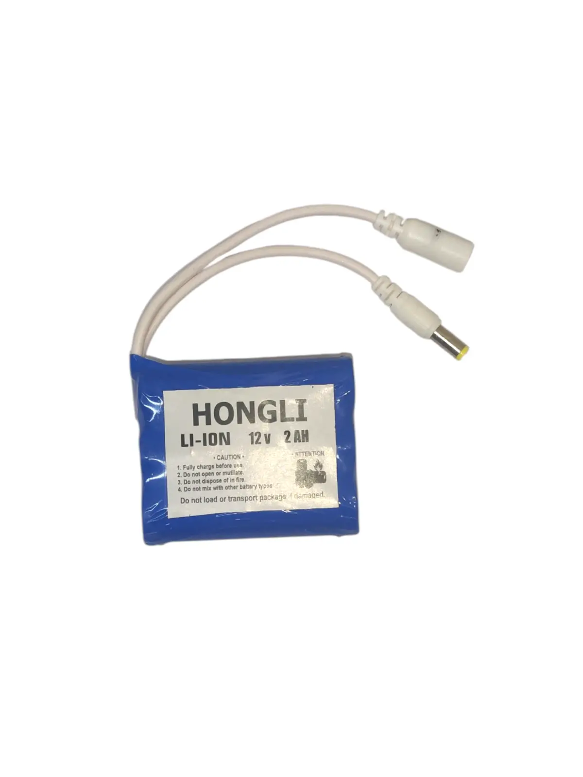 Hongli 12V (11.1V) 2000 Mah With Bms Lithium Ion Rechargeable Battery Pack (18650X3) 1