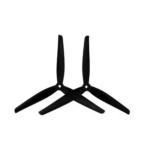 Hq Macroquad Prop 8X4.5X3 (Cw + Ccw) Black-Glass Fiber Reinforced Nylon Propeller 1