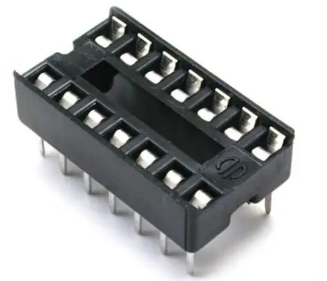 14 Pin Ic Base (Dip) 1