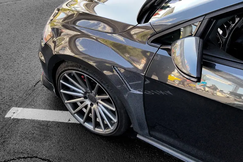 Seibon 2012+ Volkswagen Golf Mk7 Wide Carbon Fiber Fenders (Pair) 1