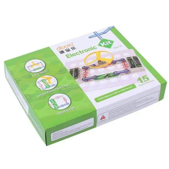 15 In 1 Educational Electronics Experiment Kit Snap Circuits (Dbolo) 1