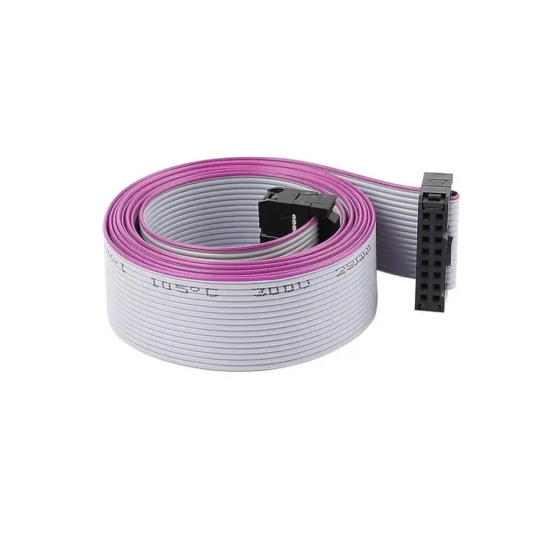 16 Pin Frc Idc Female To Female Connector With Flat Ribbon Cable 30 Cm 1