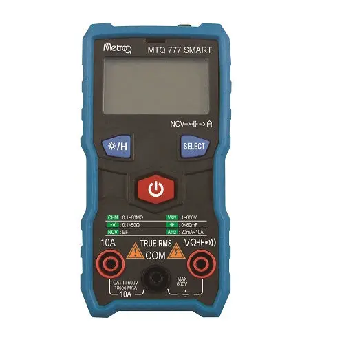 Metroq Mtq-777 Smart Digital Autorange Multimeter - True Rms 1