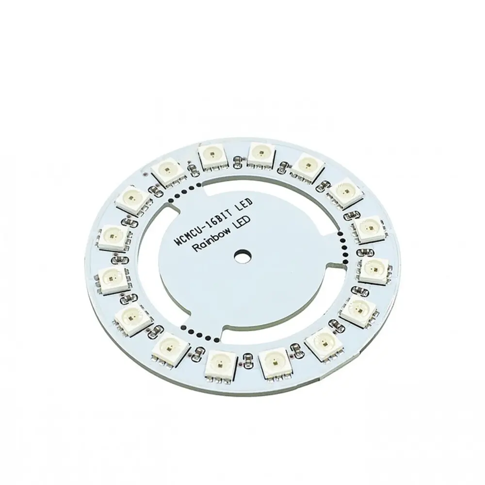16 Bit Ws2812 5050 Rgb Led Built-In Full Color Driving Lights Circular Neo Pixel Ring 1