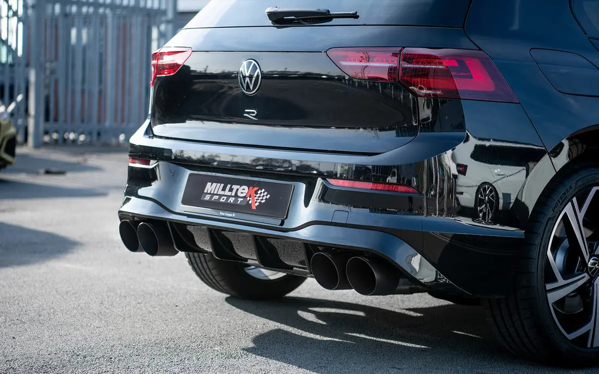 Milltek Particulate Filter-Back Exhaust - Resonated - Golf 8 R 1