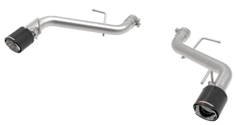Afe Power Mach Force-Xp 2.5In Axle-Back Exhaust System 16-20 Chevy Camaro Ss V8 6.2L - Carbon Fiber 1