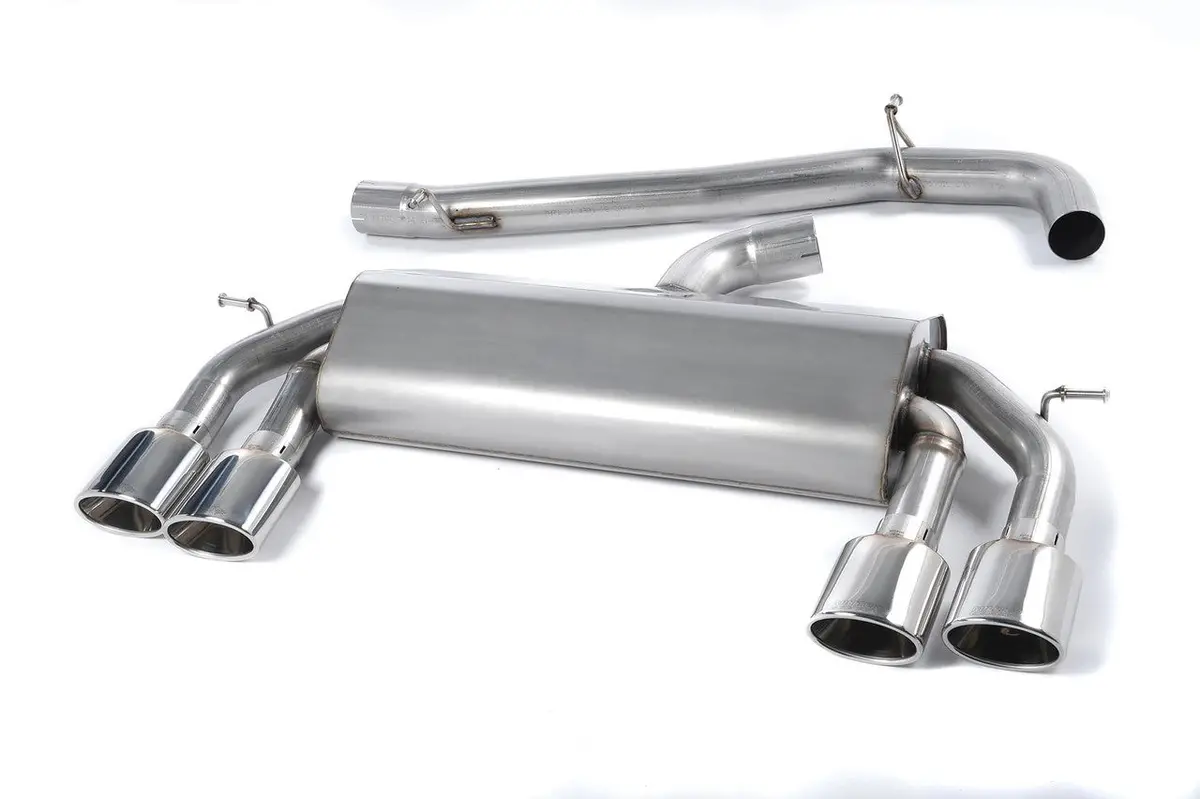 Milltek 'Non-Valved' Race Cat-Back Exhaust - Vw Golf 'R' Mk7 10