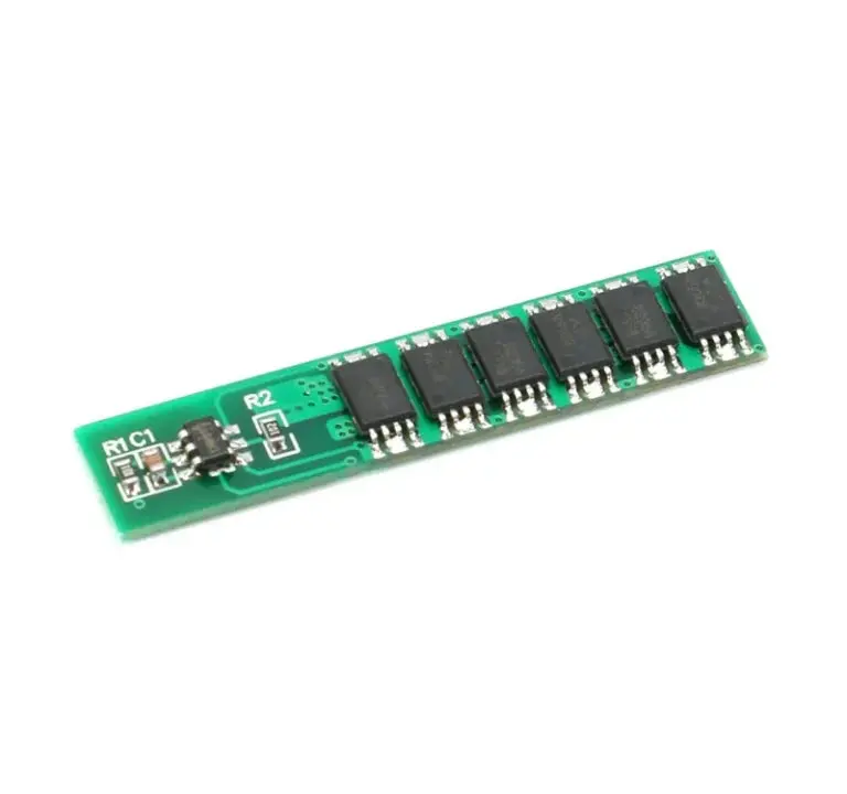 1S 12A 18650 3.7V Lithium Battery Protection Plate 6 Mos 1