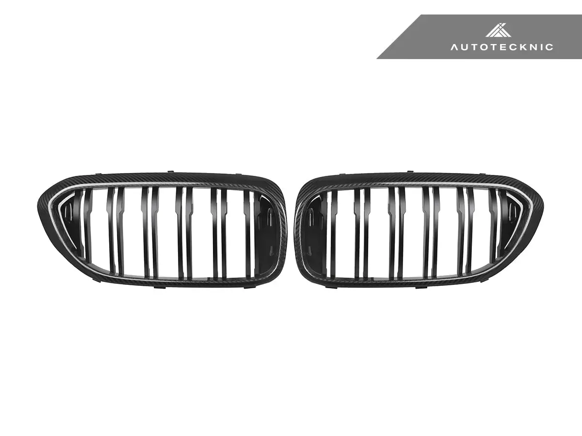 Autotecknic Carbon Fiber Front Grille Set - G30 5-Series 1