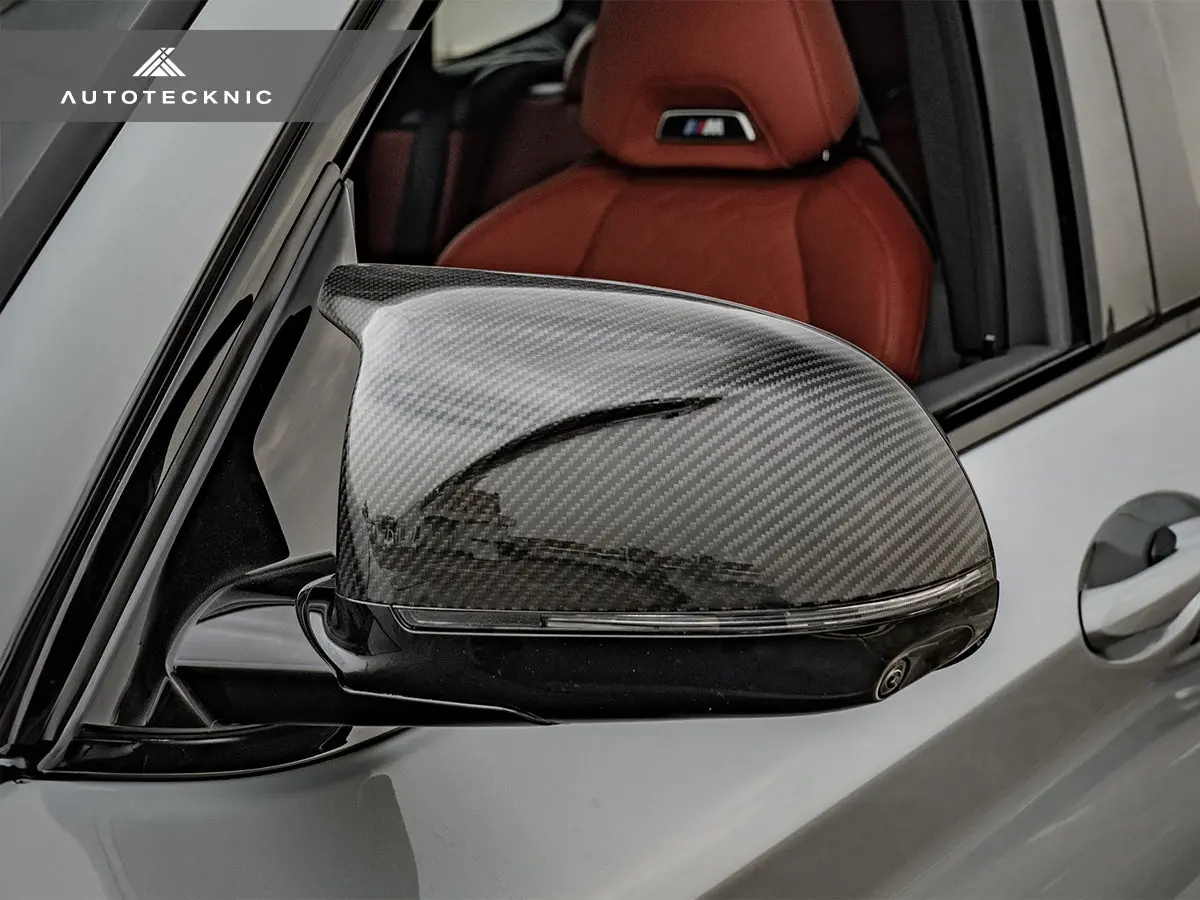 Autotecknic Replacement Dry Carbon Mirror Covers - F95 X5m | F96 X6m 2