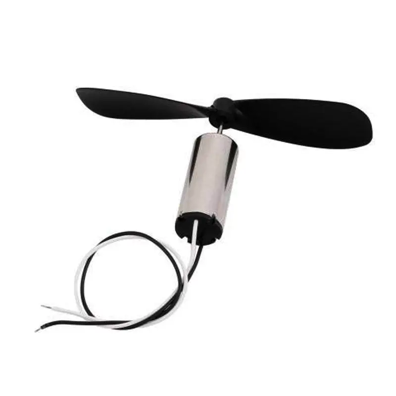 6X14mm 3.7V Micro Coreless Motor With Propeller High-Speed For Mini Drones (Pack Of 2 - Cw And Ccw) 2